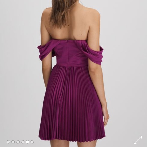 NWT Amur Tilly  off the shoulder mini dress - Picture 8 of 13